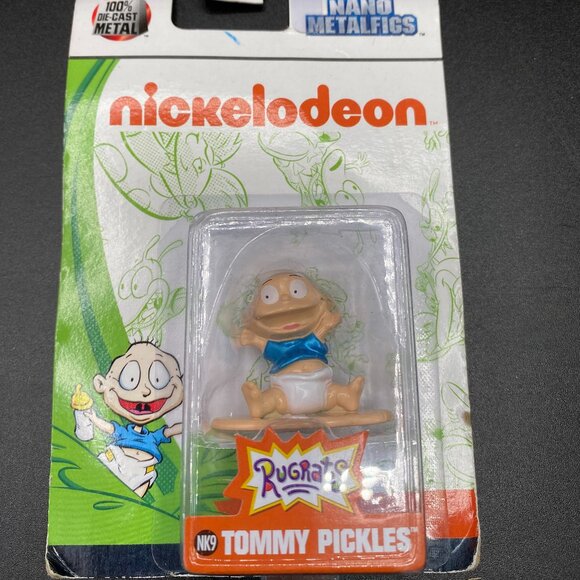 Nickelodeon Rugrats Tommy Pickles Nano Metalfigs 100% Die Cast Metal - Picture 1 of 9